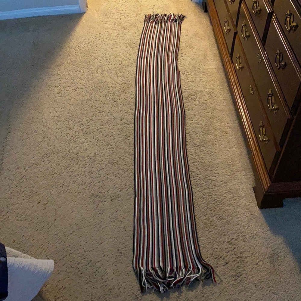 NWOT Red/Black/White/Gray Scarf